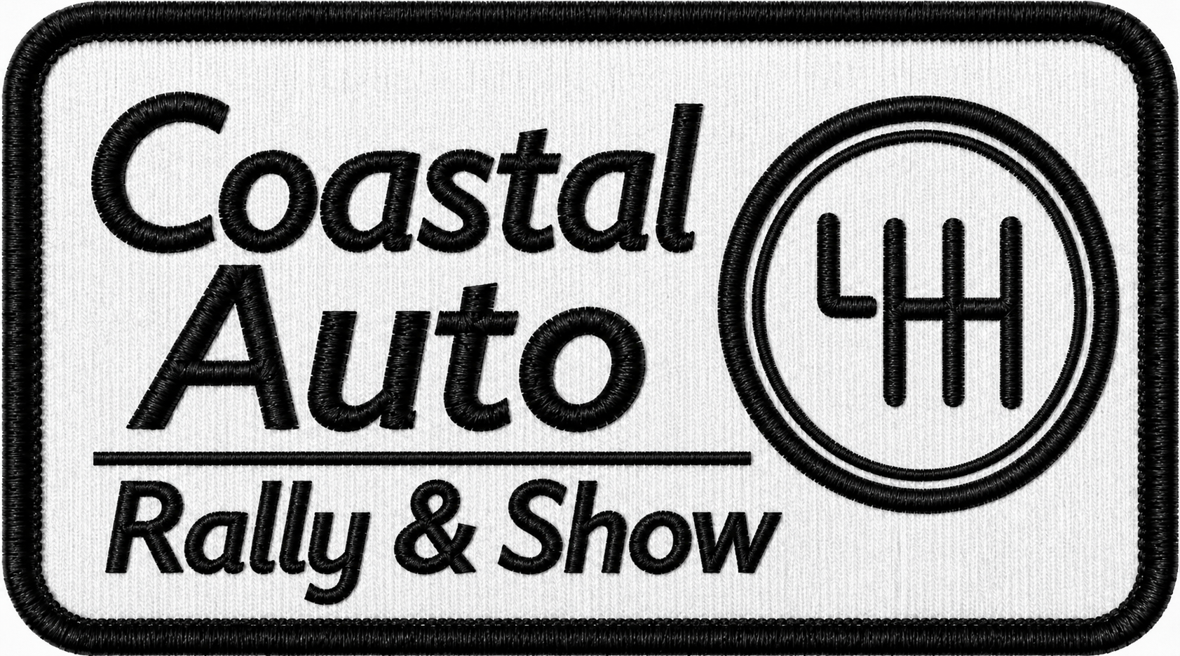 Coastal Auto Rally & Show — StashHat™ embroidered patch